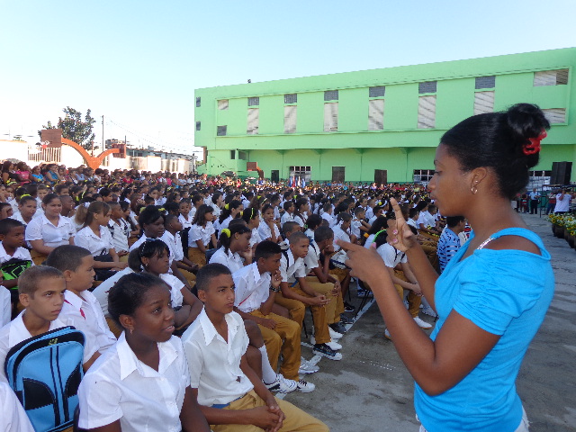 Educación en GUantanamo | foto: Rodny Alcolea. 	