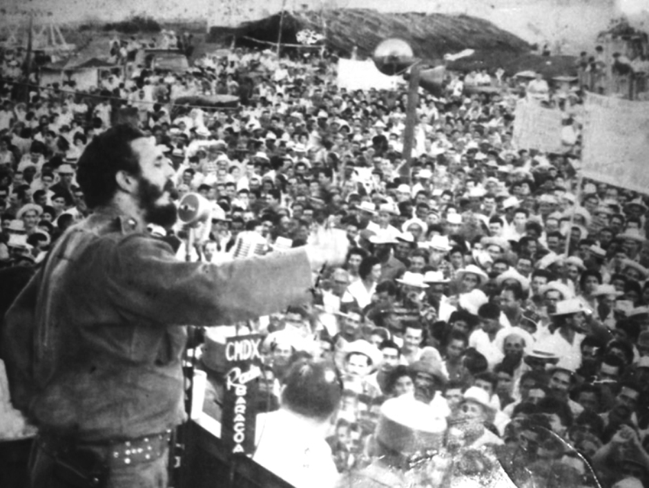 Fidel en Baracoa